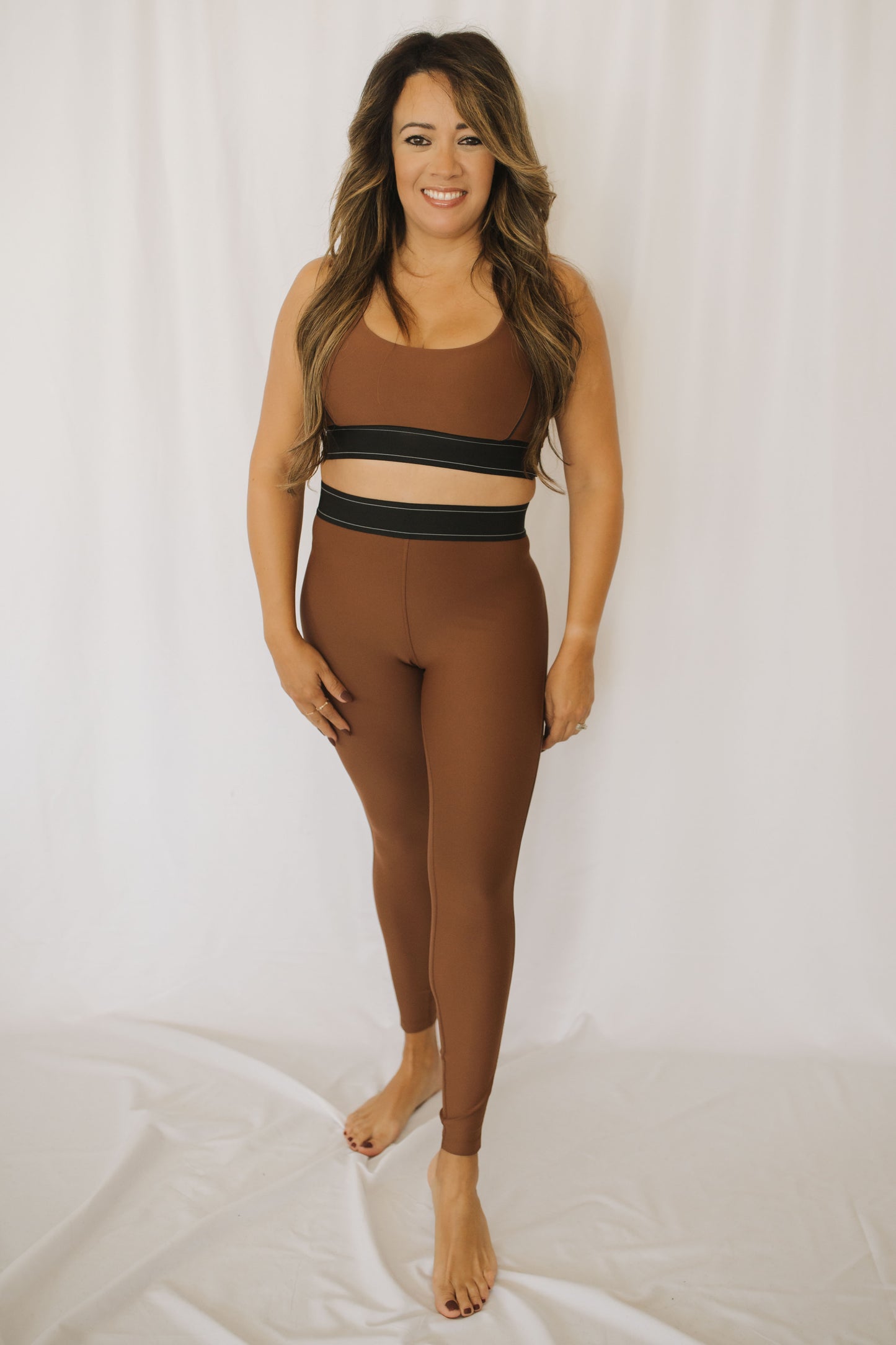 SOLD OUT! On Cloud 9 Legging - Almond Butter