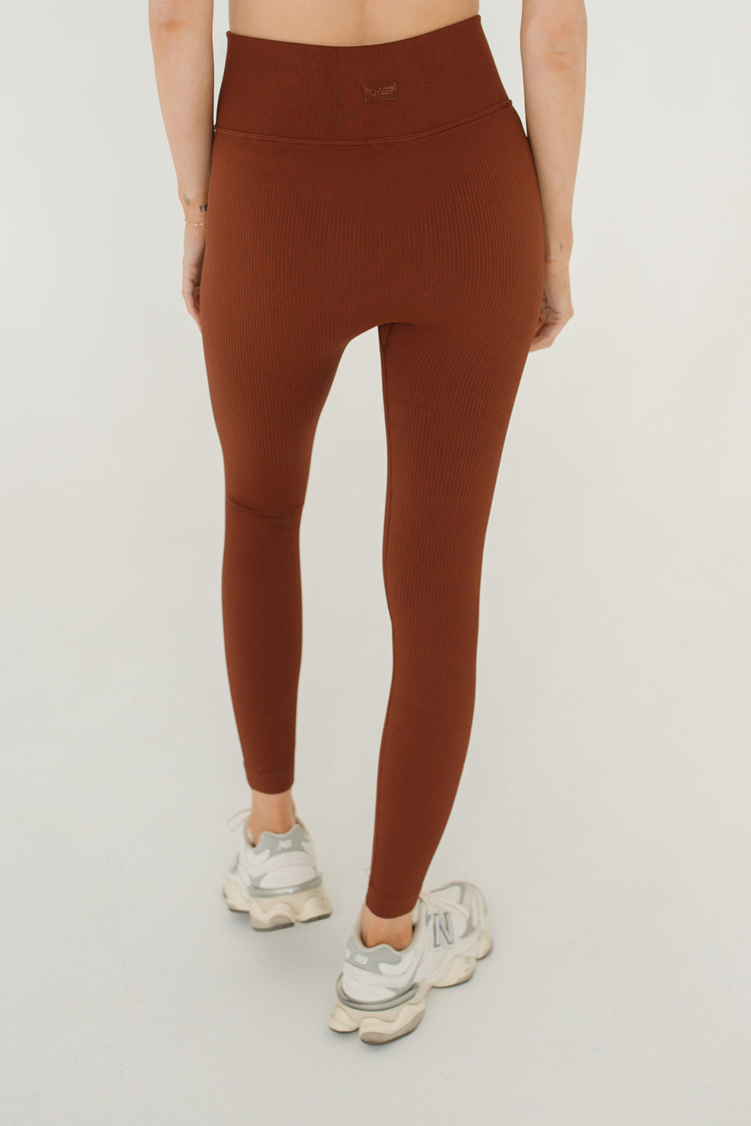 Ribbed Legging Rust