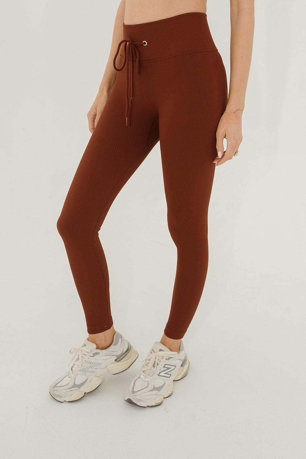 Ribbed Legging Rust