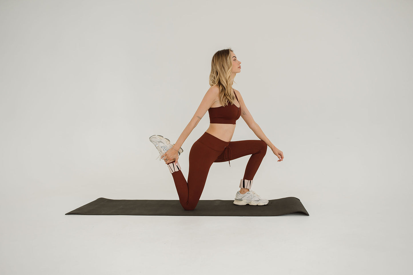 Ribbed Legging Rust