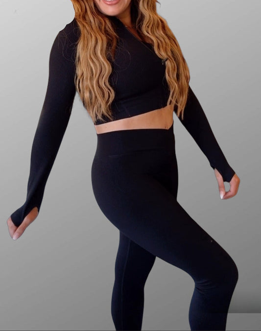 Black Friday Deal. LOW STOCK- Rose Long-Sleeve Shirt